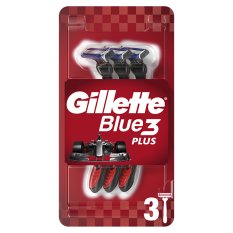Gillette Blue 3 Plus eldobható borotva 3db Gillette Blue 3 Plus eldobható borotva 3db