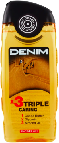 Denim Gold Triple Caring tusfürdő 250ml