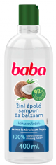 Baba 2in1 Kokosový olej šampón na suché vlasy 400ml
