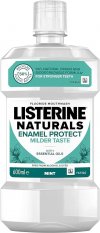 Listerine Naturals Mint ústna voda bez alkoholu 500ml