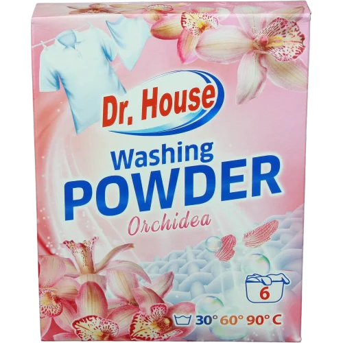 Dr. House Washing Powder mosópor Orchidea 600g
