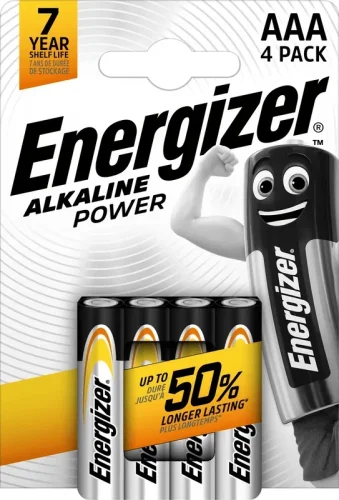 Energizer Alkaline AAA/LR03 elem 4db