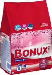 Bonux 3in1 Color Radiant Rose prací prášok 1170g 18 praní