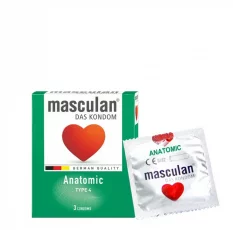 Masculan Anatomic kondómy 3ks