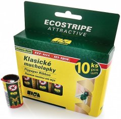 Ecostripe Attractive mucholapka pásová 10ks