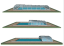 Azure Flat medencefedés 3,25m x 6,42m