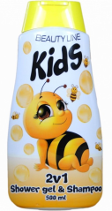 Me Too Včielka 2v1 detský sprchový gél a šampón 500ml