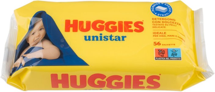 Huggies Unistar vlhčené utierky 56ks