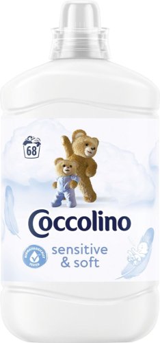 Coccolino Sensitive & Soft öblítő 1700ml 68 mosás