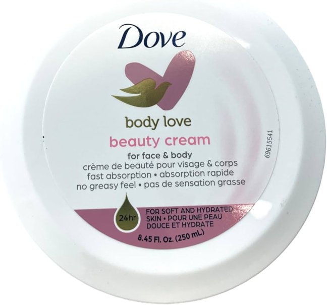 Dove Body Love Beauty Cream testápoló krém 250ml