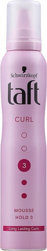 Taft Curl Mousse Hold 3 hajhab 200ml