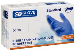 SD Glove nitrilové rukavice jednorázové, nepúdrované veľkosť - XL