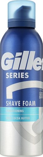 Gillette Series pena na holenie s kakaovým maslom 200ml