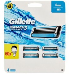 Gillette Mach 3 Start náhradné hlavice 4ks