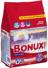 Bonux 3in1 Color Caring Lavender prací prášok 1170g 18 praní