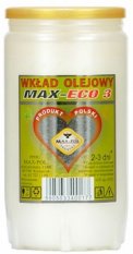 Maxpol Max Eco 3 olajmécses betét 2-3 napos 125g