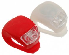 Newtex szilikon LED-es lámpák kerékpárhoz 2db Newtex szilikon LED-es lámpák kerékpárhoz 2db