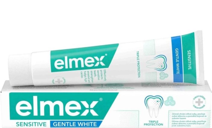 Elmex Sensitive Gentle White fogkrém 75ml