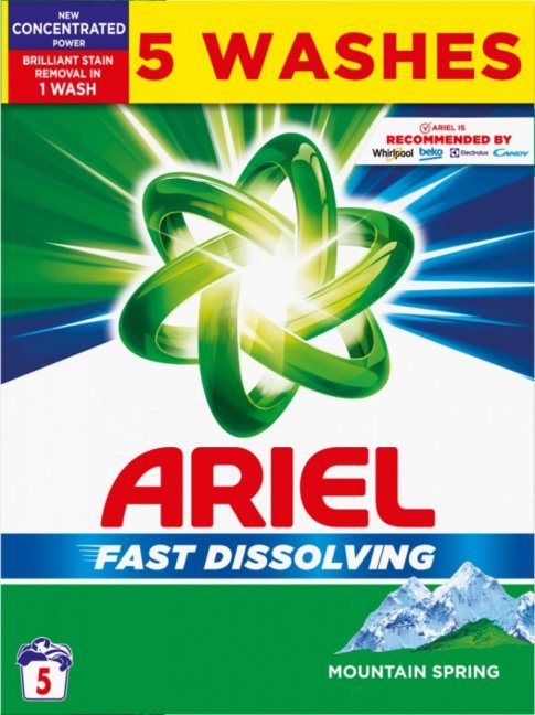 Ariel Mountain Spring mosópor 275g 5 mosás