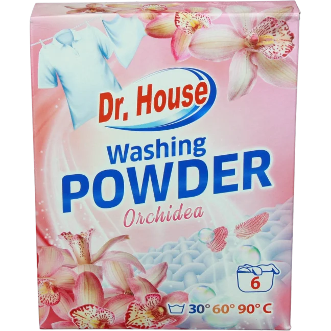 Dr. House Washing Powder mosópor Orchidea 600g