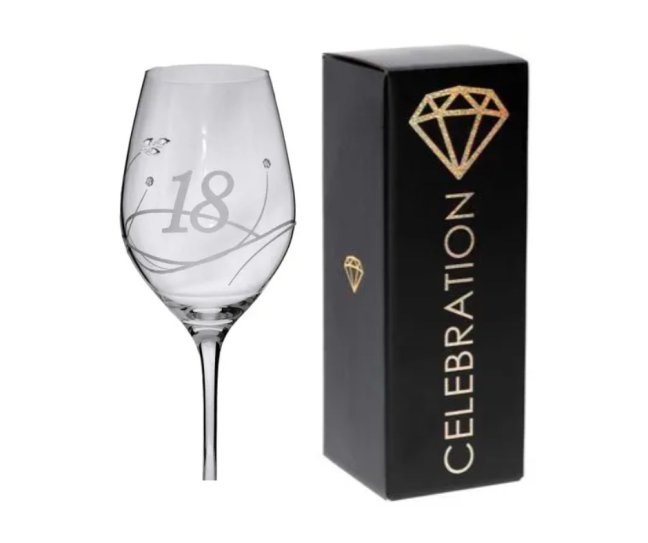 Celebration évfordulós pohár 18 Swarovski
