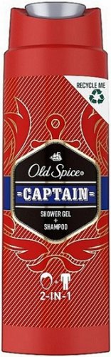 Old Spice Captain 2in1 tusfürdő + sampon férfiaknak 250ml