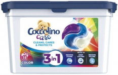 Coccolino Care 3in1 gélové kapsuly Color 18ks