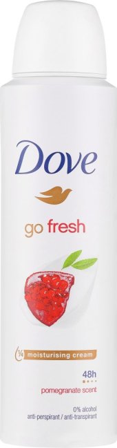 Dove Go Fresh Pomegranate & Verbena deospray 150ml Dove Go Fresh Pomegranate & Verbena deospray 150ml