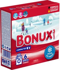 Bonux 3in1 Whites Polar Ice Fresh prací prášok 390g 6 praní