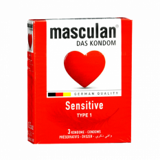 Masculan Sensitive kondómy 3ks