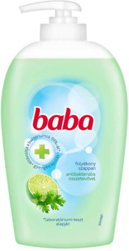Baba Lime folyékony szappan antibakteriális hatással 250ml
