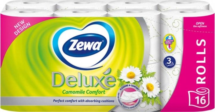 Zewa Deluxe Camomile Comfort WC papír 16db