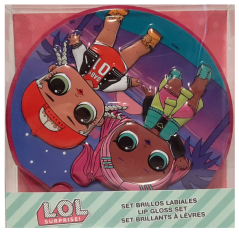 L.O.L. Surprise szájfény szett gyerekeknek + tükör