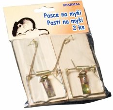 Sparmal fából készült egércsapda 2db Sparmal fából készült egércsapda 2db