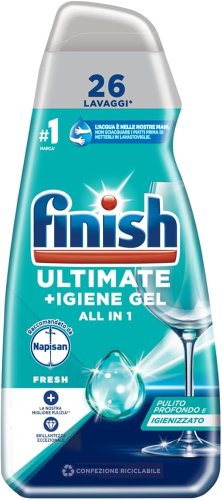 Finish Ultimate + Igiene Fresh mosogatógép gél 560ml