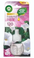 Air Wick Smooth Satin & Moon Lilly utántöltő elektromos készülékhez 19ml Air Wick Smooth Satin & Moon Lilly utántöltő elektromos készülékhez 19ml