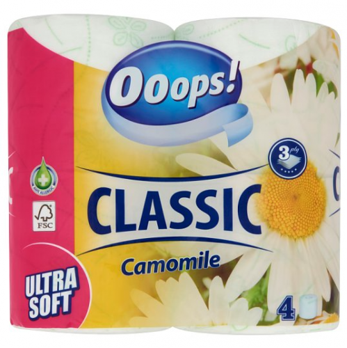 Ooops! Classic Camomile WC papír 4db