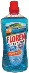 Floren Floor Cleaner Lagoon Fresh univerzálny čistiaci prostriedok 1L
