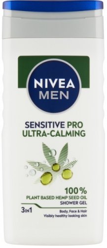 Nivea Men Sensitive Pro Ultra Calming 3in1 tusfürdő 250ml