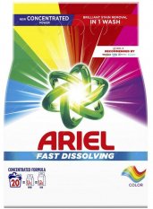Ariel Fast Dissolving mosópor Color 1,1kg 20 mosás