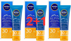 Nivea Alpin SPF 30 fényvédő arckrém 50ml 2+1