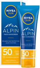 Nivea Alpin SPF 50 fényvédő arckrém 50ml