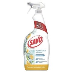 Savo Dezinfekcia sprej bez chlóru Pomaranč a citrónová tráva 700ml