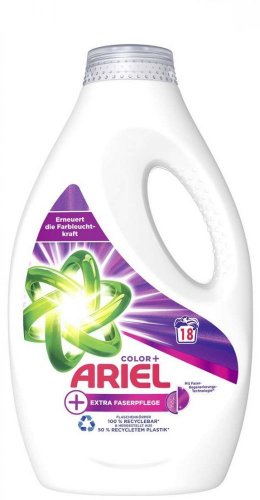 Ariel Color+ Extra Faserpflege mosógél színes ruhákhoz 990ml 18 mosás