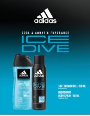 Adidas Ice Dive Gift Set Deospray 150ml + Sprchový gél 250ml