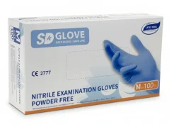 SD Glove nitrilové rukavice jednorázové, nepúdrované veľkosť - M