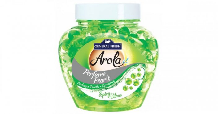 Arola Perfume Pearls Spicy Citrus gélový osviežovač vzduchu 250g