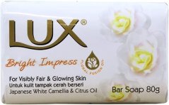 Lux Bright Impress tuhé mydlo 80g