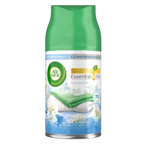 AIR Wick Freshmatic náplň do osviežovača vzduchu Cool Linen And White Lillac 250ml