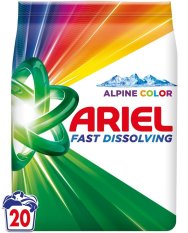 Ariel Fast Dissolving Alpine Color 1,1kg 20 praní